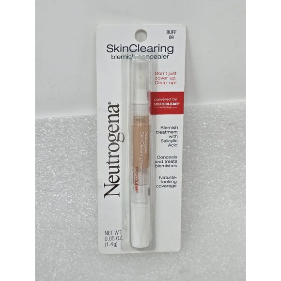 Neutrogena SkinClearing Blemish Concealer Buff 09 Salicylic Acid Treatment - Picture 1 of 1